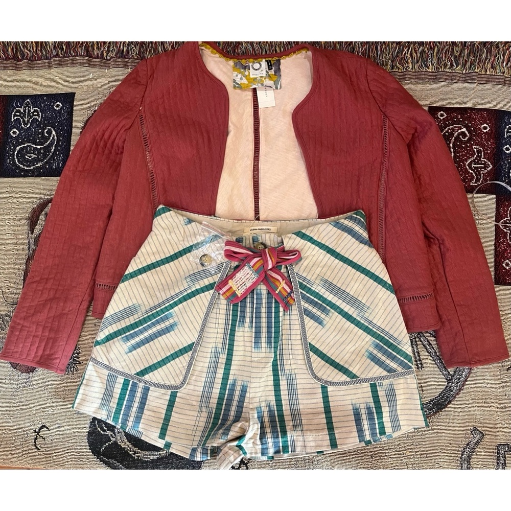 UO patterned pocket shorts. NWOT